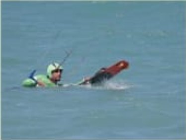 Body-drag with the board